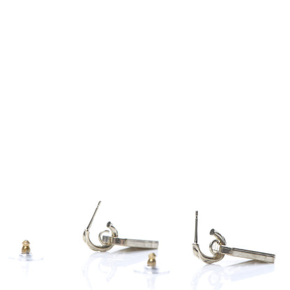 Chanel CC Tag Drop Earrings Gold 3 of 5