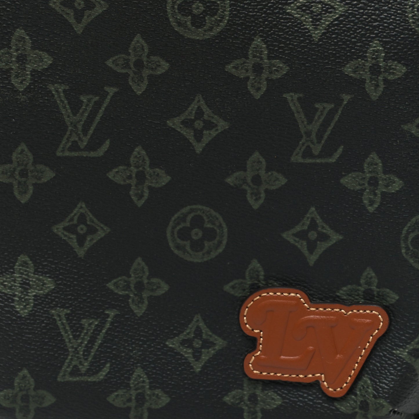 Monogram Record Fall Avenue Sling Bag Dark Green