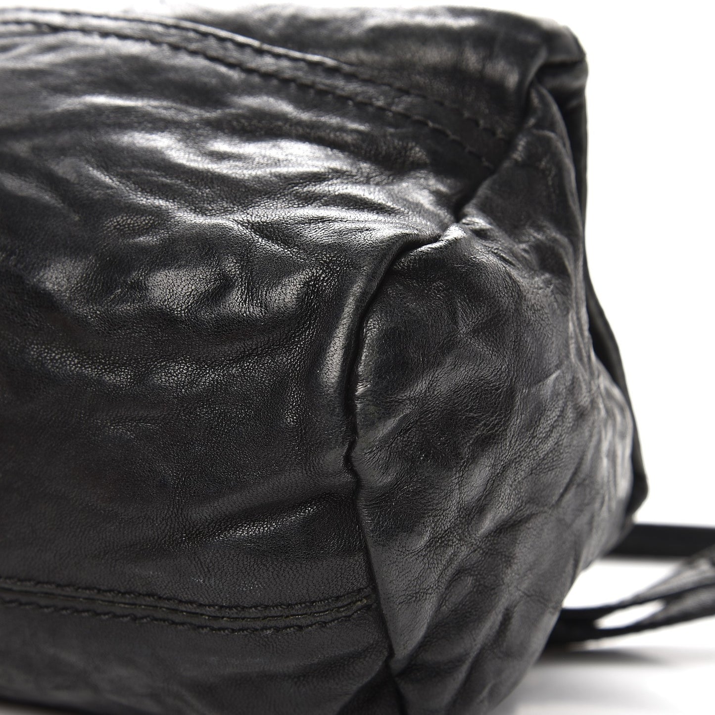 Tumbled Sheepskin Mini Pandora Black