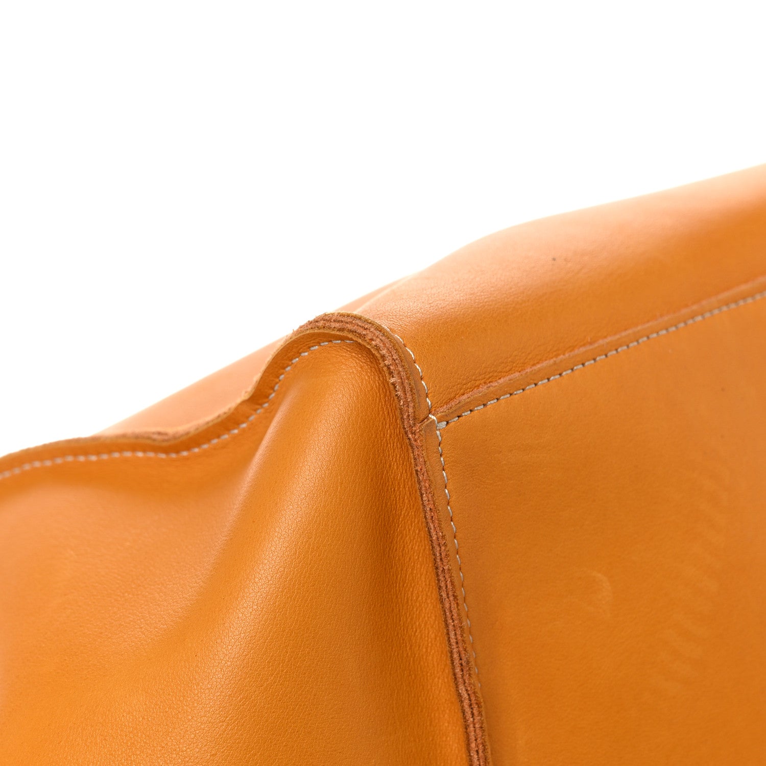 Celine Soft Bare Calfskin Medium Big Bag Dark Yellow 9 of 25