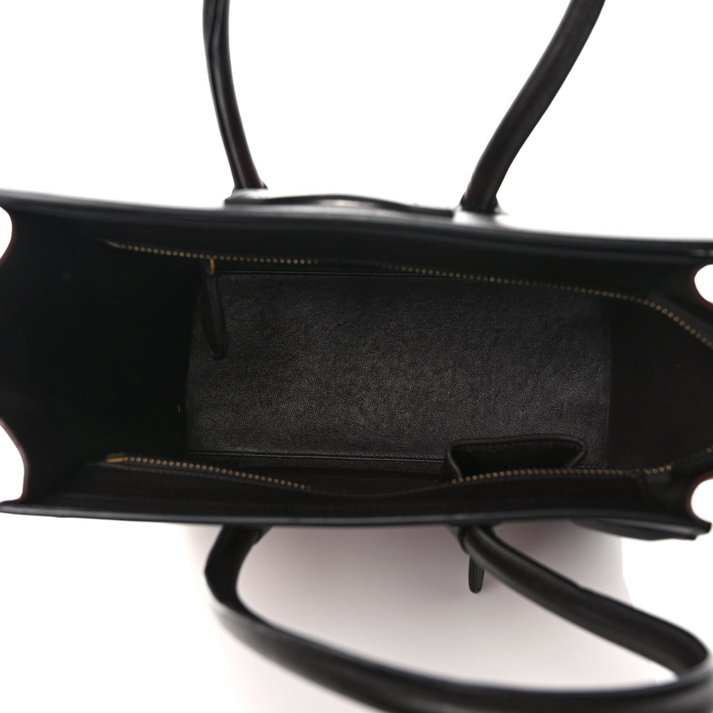 Smooth Calfskin Micro Tri-Color Luggage Micro Red