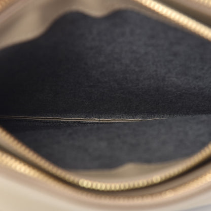 Celine Lambskin Large Trio Crossbody Bag Beige 6 of 10