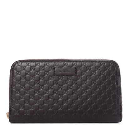 Gucci Microguccissima Zip Around Wallet Testa di Moro 1 of 6