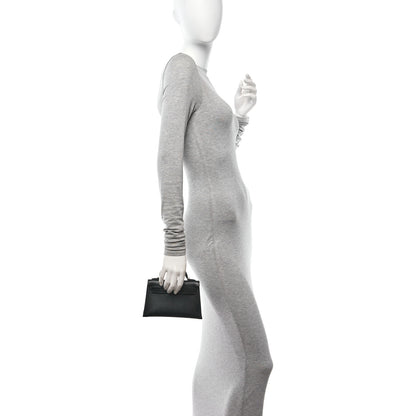 Hermes Chevre Chamkila Mini Kelly Sellier 20 Black 2 of 11