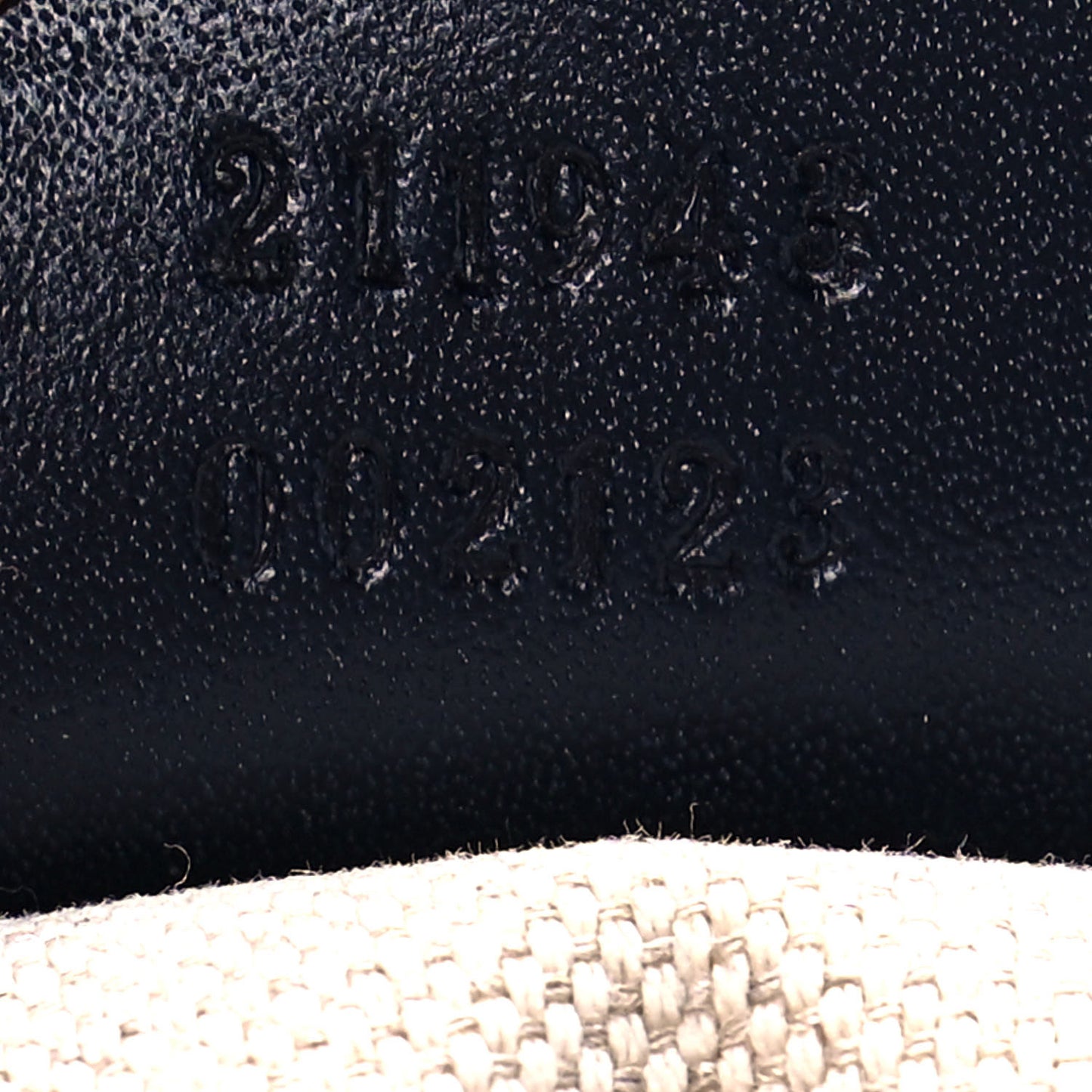 Monogram Calfskin Large Sukey Tote Beige Blue