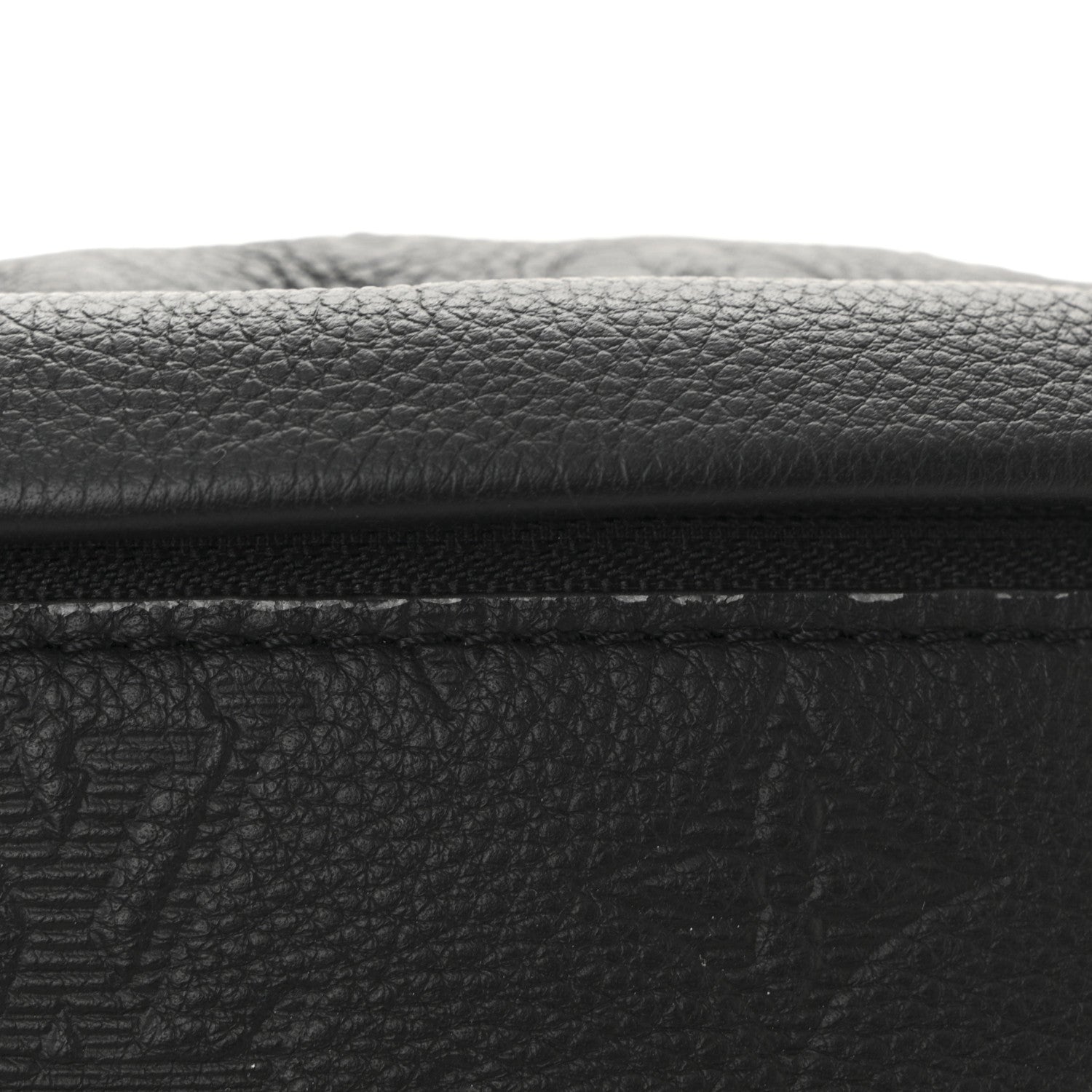 Louis Vuitton Calfskin Monogram Shadow Discovery Bumbag Black 10 of 10