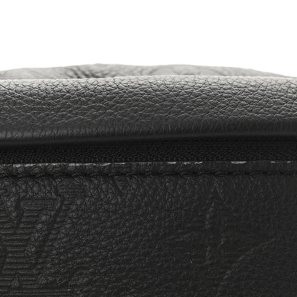 Louis Vuitton Calfskin Monogram Shadow Discovery Bumbag Black 10 of 10