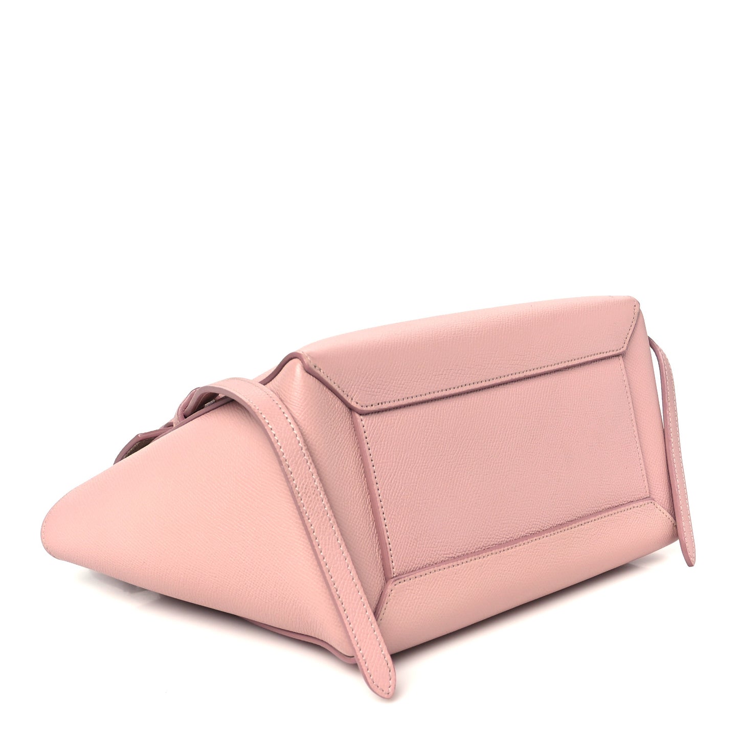 Grained Calfskin Micro Belt Bag Vintage Pink