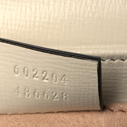 Gucci Azalea Calfskin Horsebit 1955 Shoulder Bag Mystic White 7 of 9