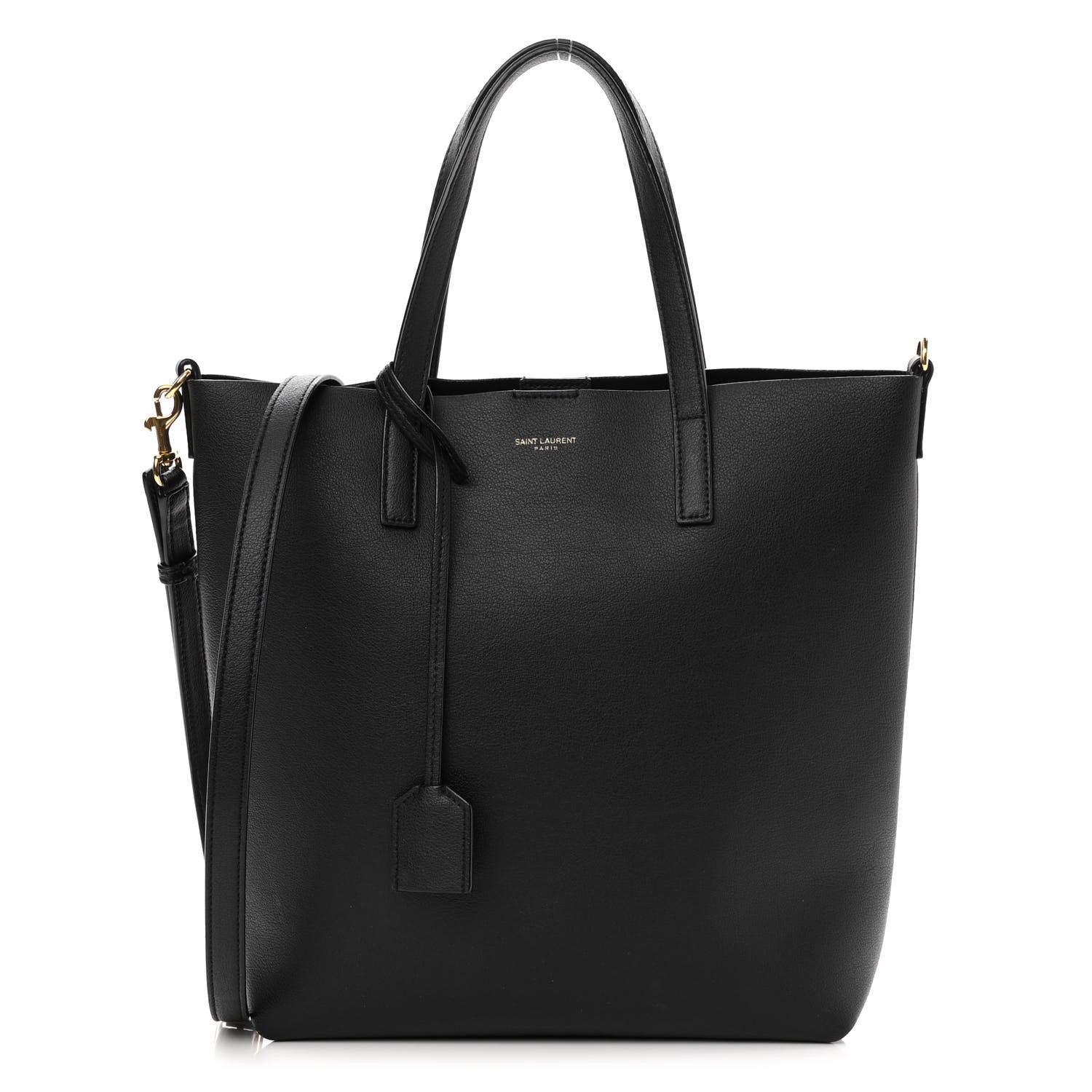 Saint Laurent Calfskin Toy Shopping Tote Black 1 of 11
