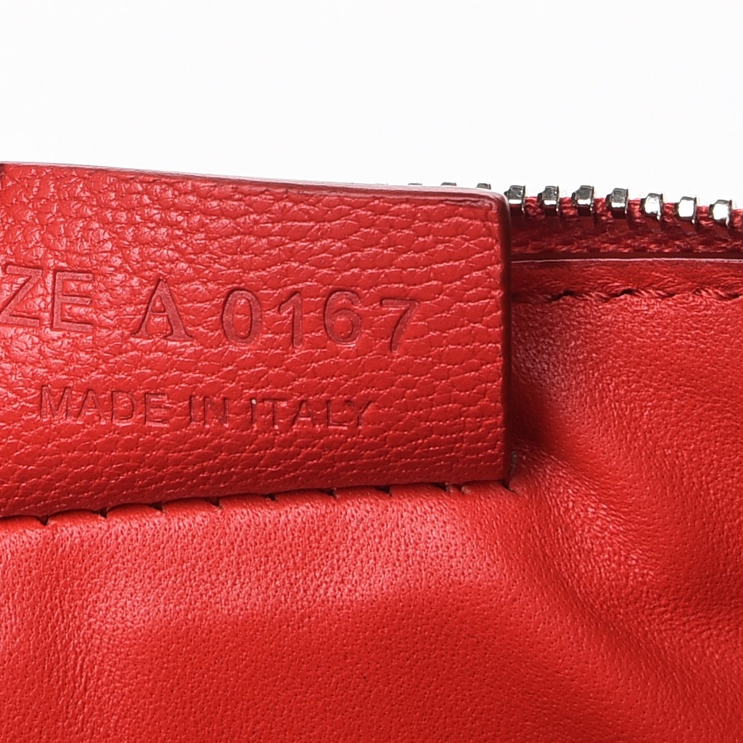 Grained Goatskin Antigona Crossbody Medium Red