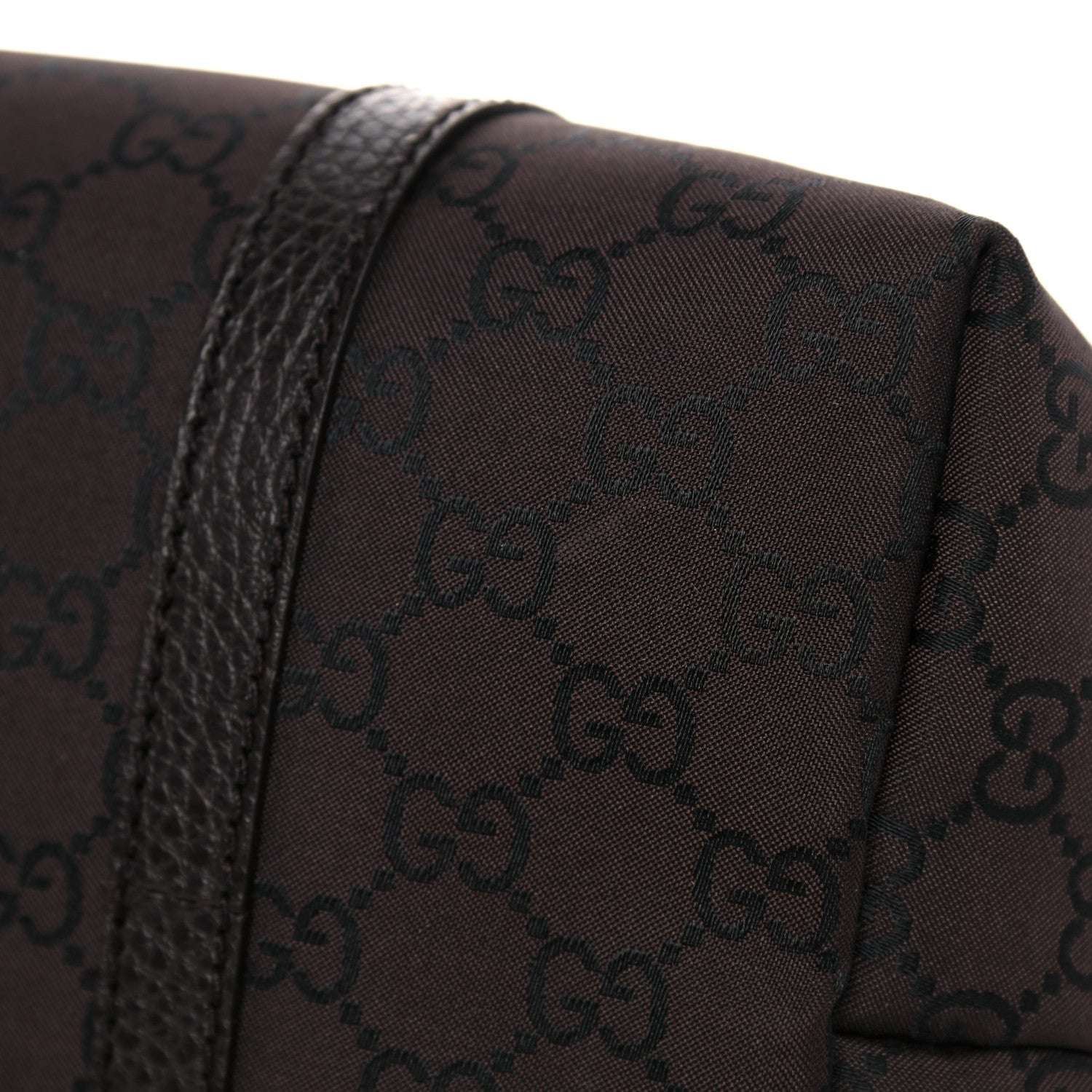 Gucci Monogram Medium Joy Tote Dark Brown 10 of 12