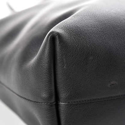 Saint Laurent Calfskin Large Shopping Tote Black 12 of 15