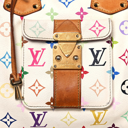 Louis Vuitton Monogram Multicolor Speedy 30 White 7 of 21