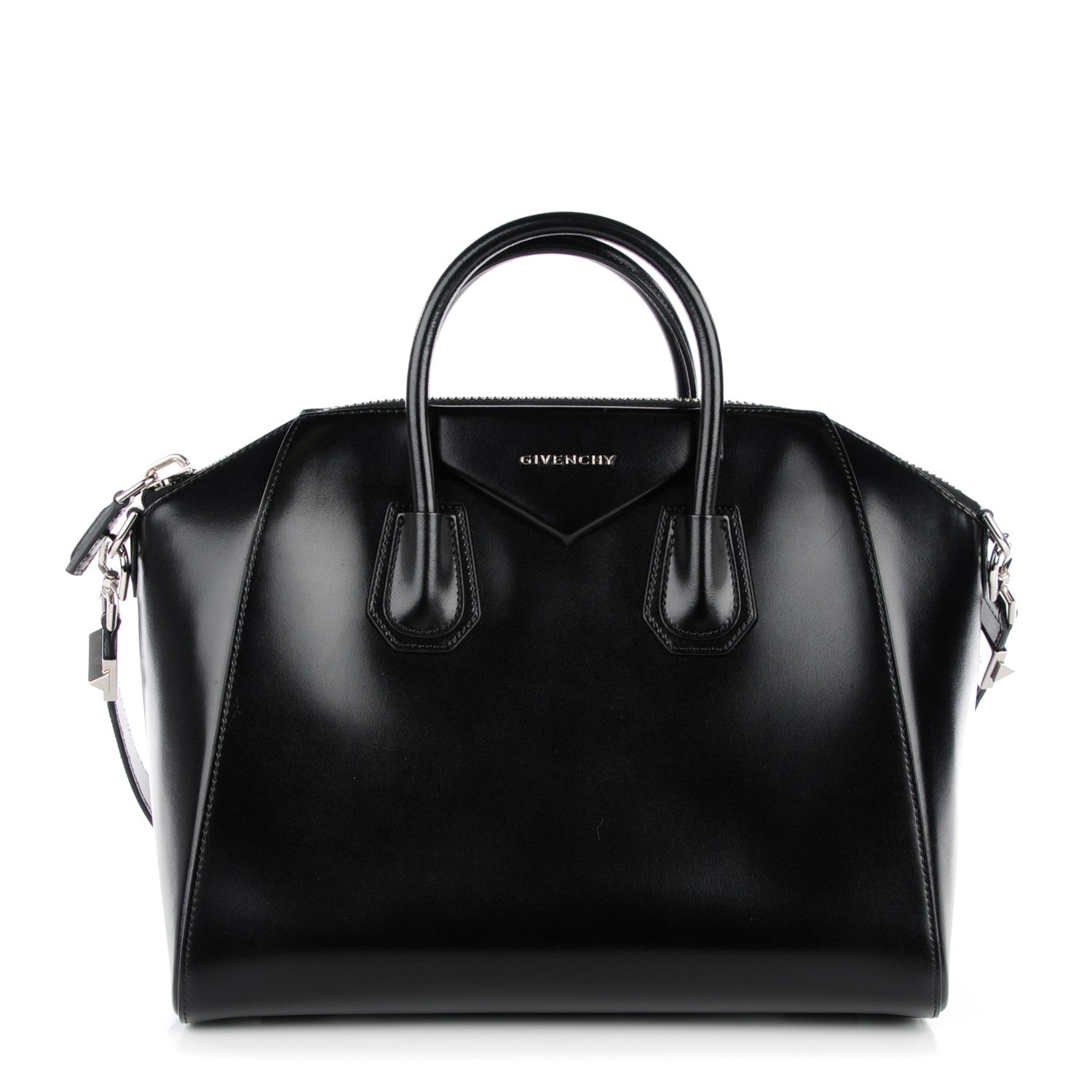Givenchy Buffed Calfskin Medium Antigona Black 1 of 7
