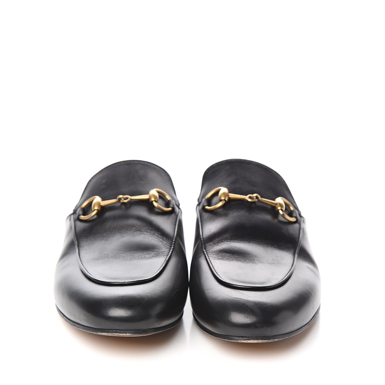 Gucci Calfskin Womens Princetown Slippers 38 Black 2 of 9