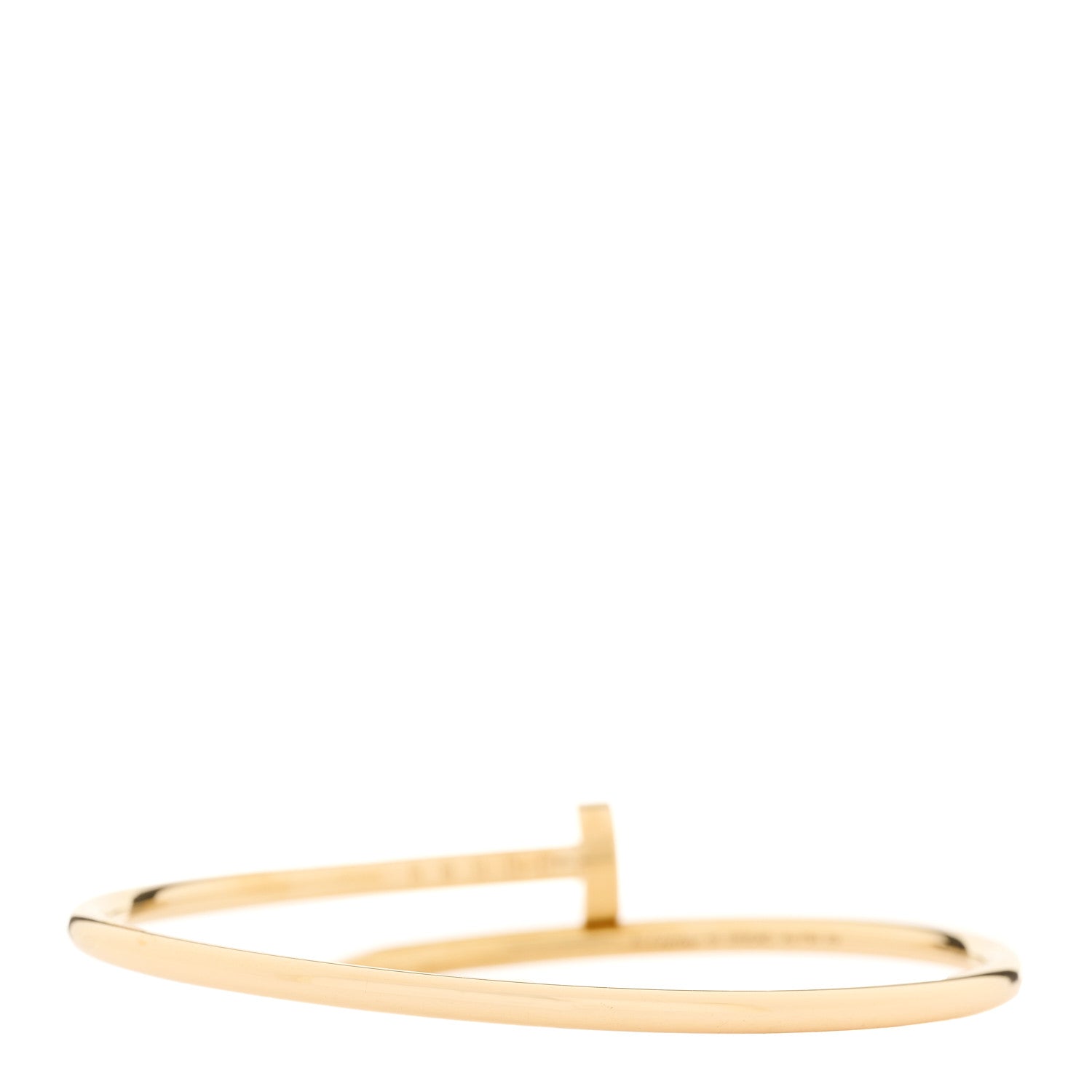 Cartier 18K Yellow Gold Small Juste Un Clou Bracelet 15 4 of 6