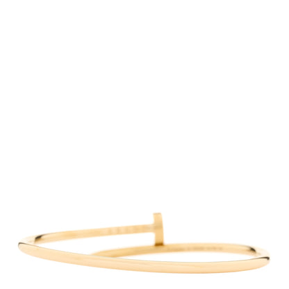 Cartier 18K Yellow Gold Small Juste Un Clou Bracelet 15 4 of 6