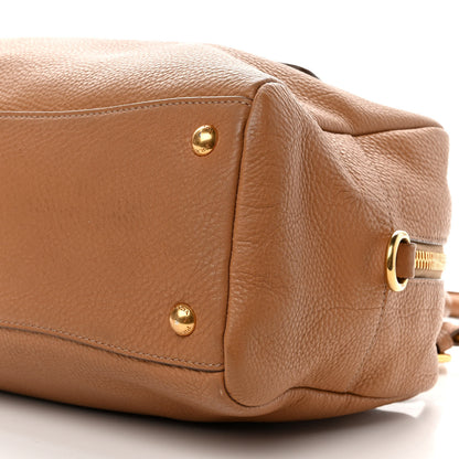 Prada Vitello Daino Bowler Cuoio 8 of 8