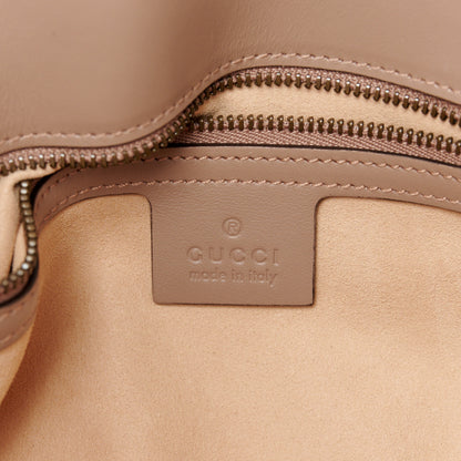 Gucci Calfskin Matelasse Small GG Marmont Shoulder Bag Porcelain Rose 6 of 11