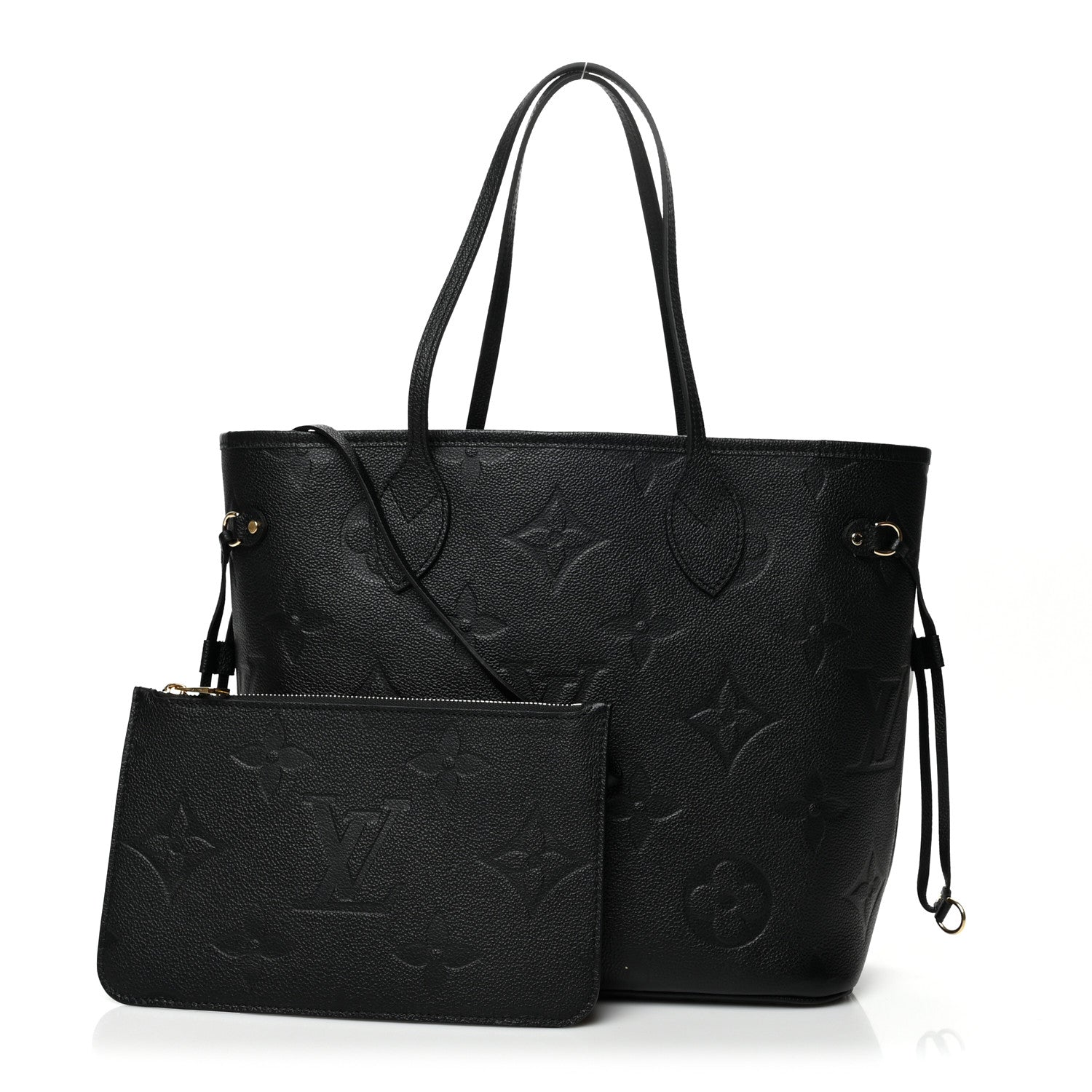 Louis Vuitton Empreinte Monogram Giant Neverfull MM Black 1 of 11