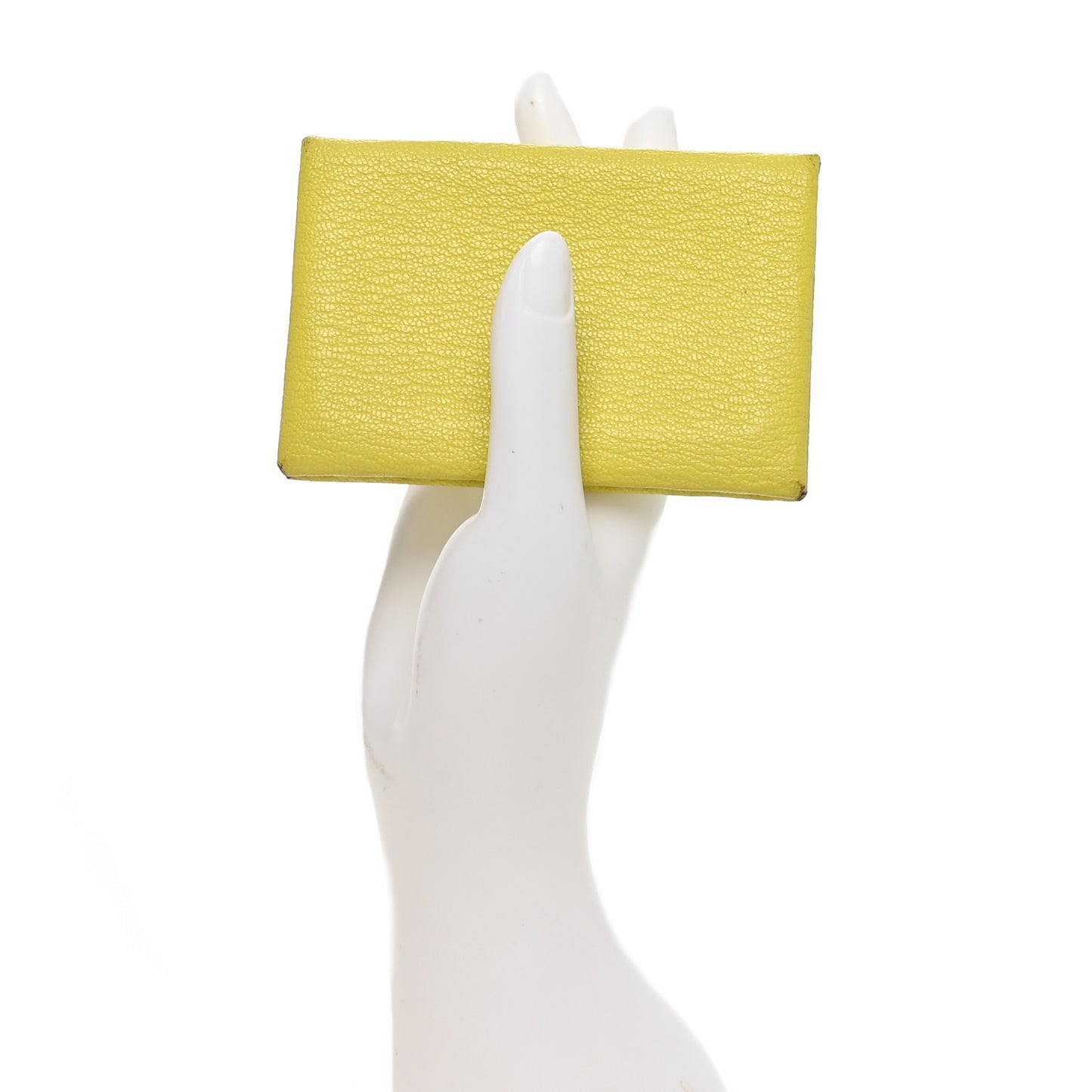 Chevre Mysore Calvi Card Case Lime