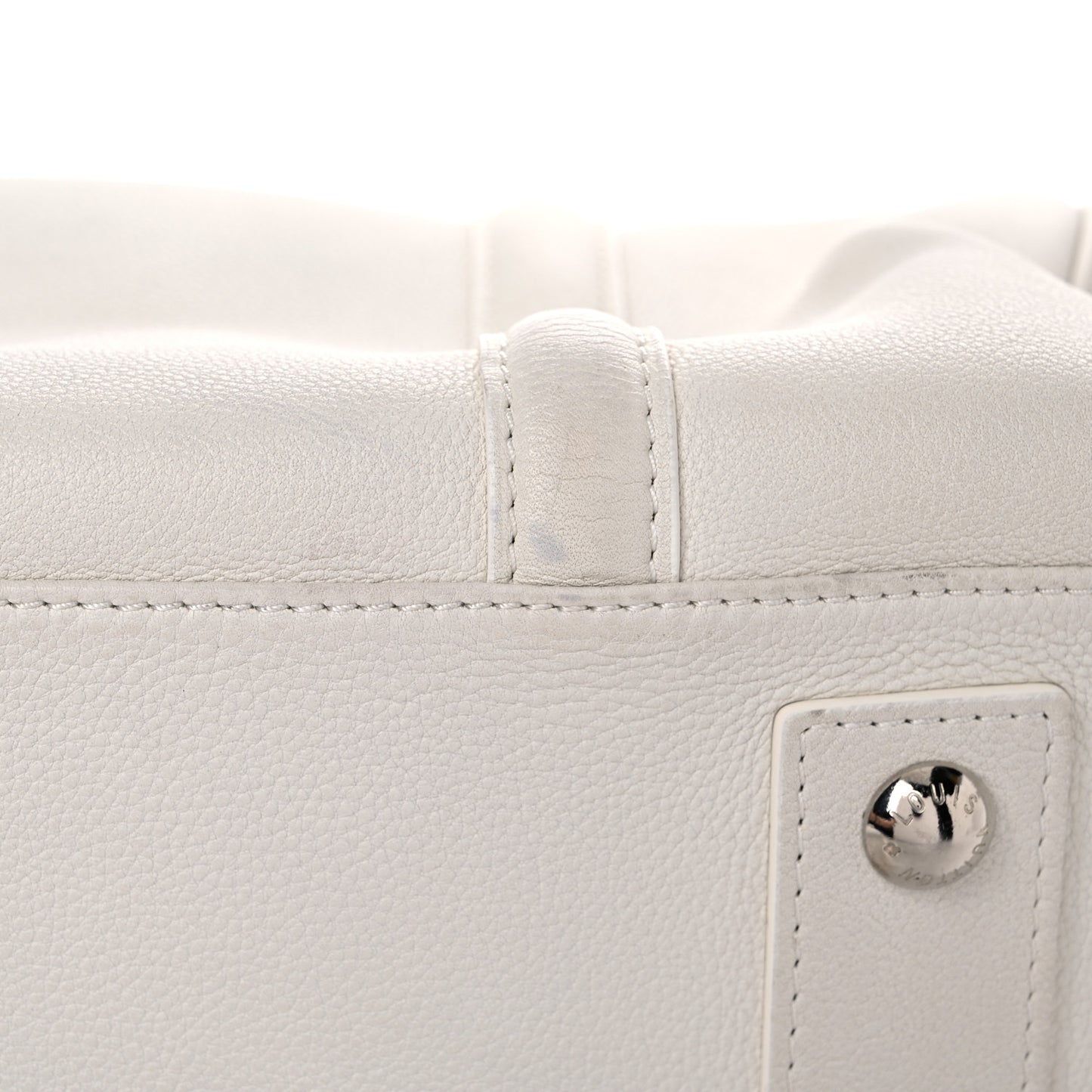 Veau Cachemire SC Bag PM White