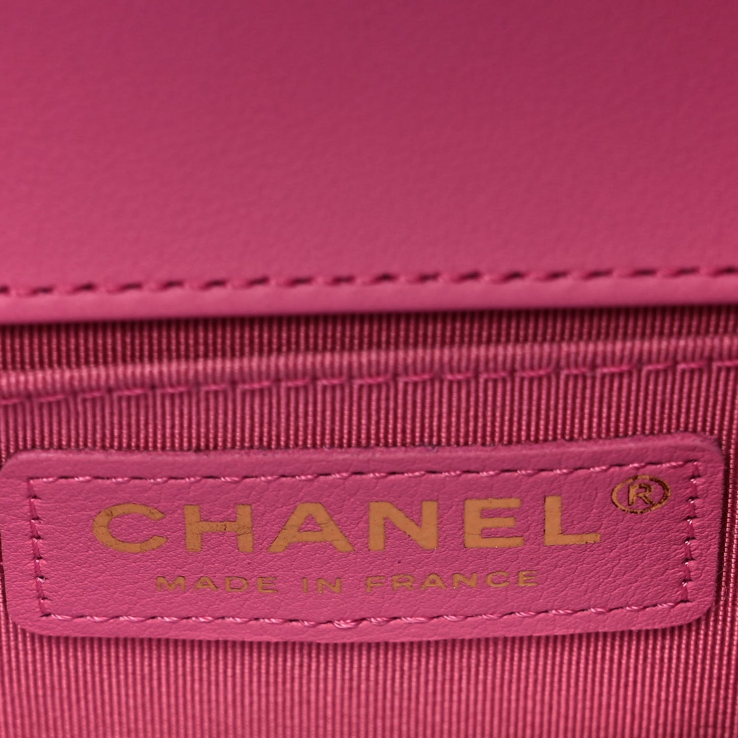 Calfskin Quilted Medium Boy Flap Pink