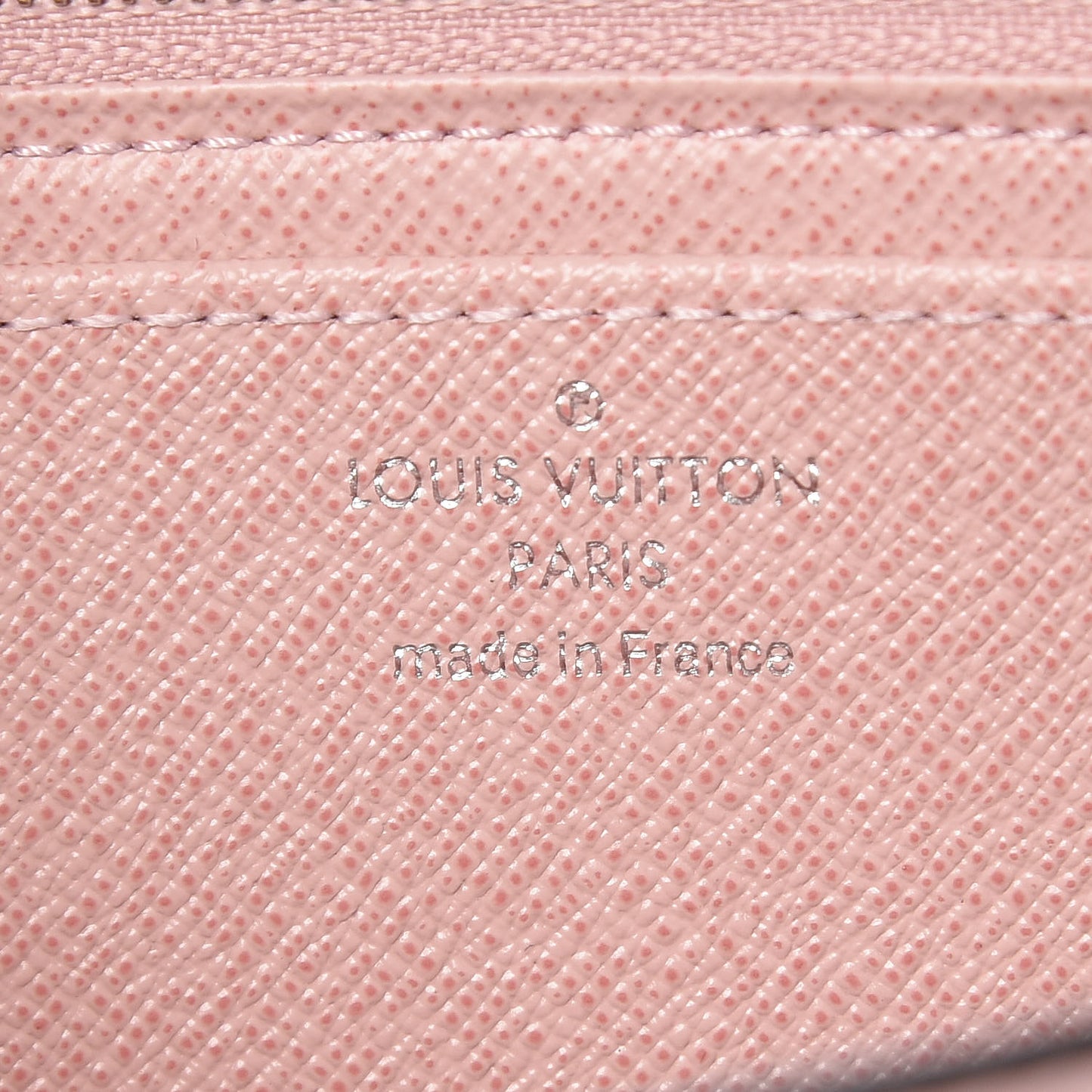 Epi Twist Wallet Rose Ballerine