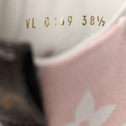 Louis Vuitton Monogram Giant Stellar Sneaker Boots 38.5 Rose 6 of 9