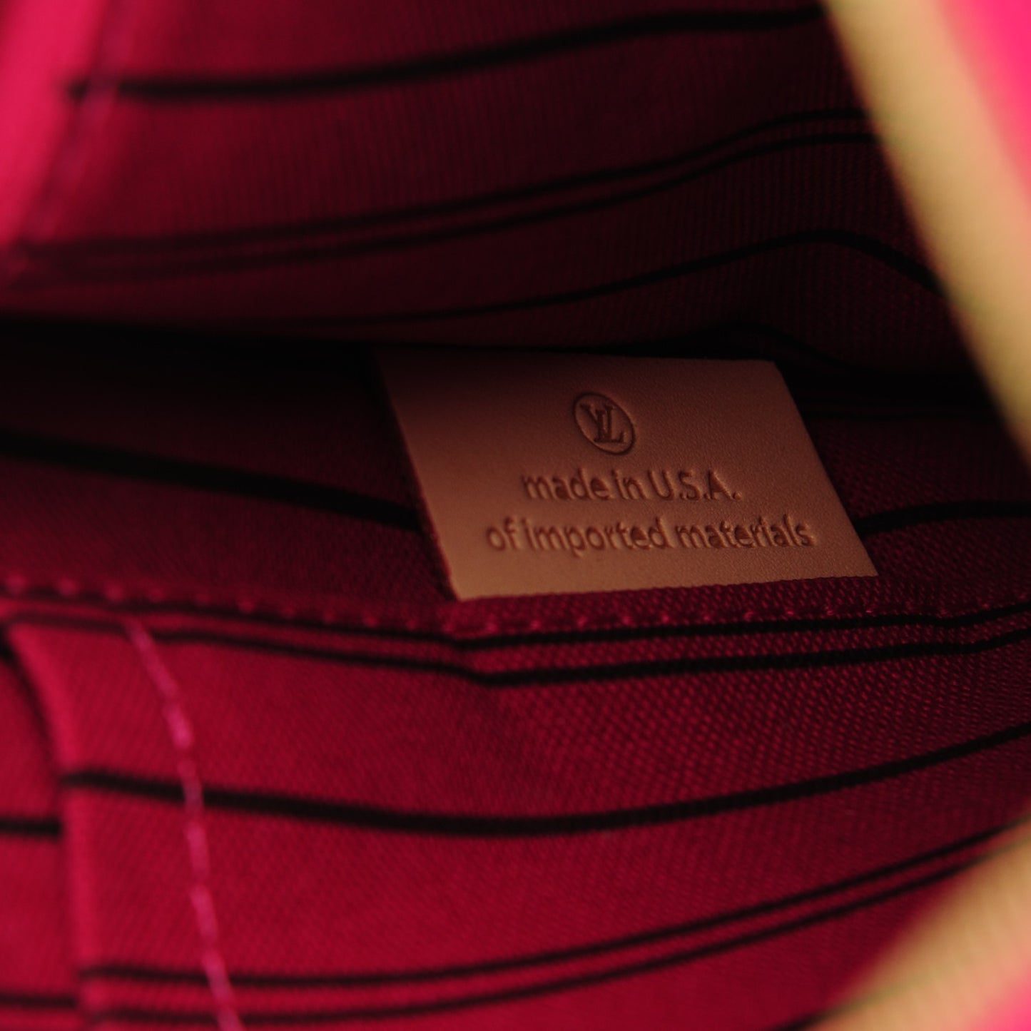 Monogram Neverfull MM GM Pochette Pivoine