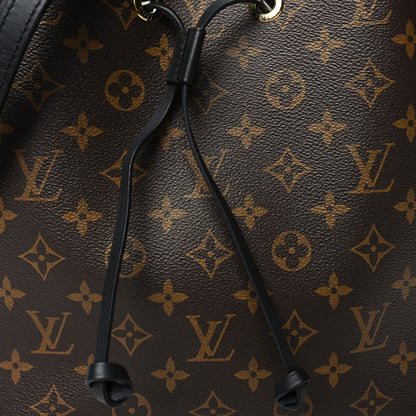Louis Vuitton Monogram Neonoe MM Black 7 of 10