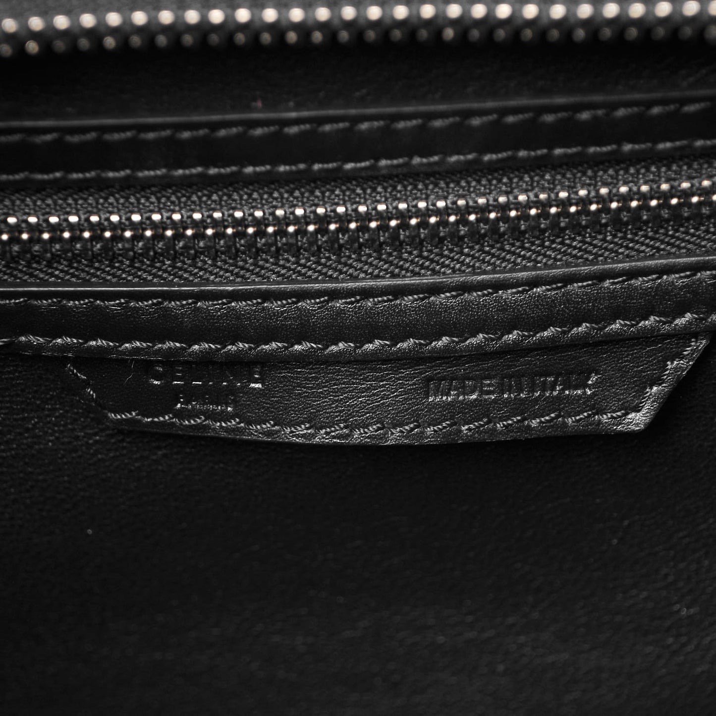 Smooth Calfskin Mini Luggage Black