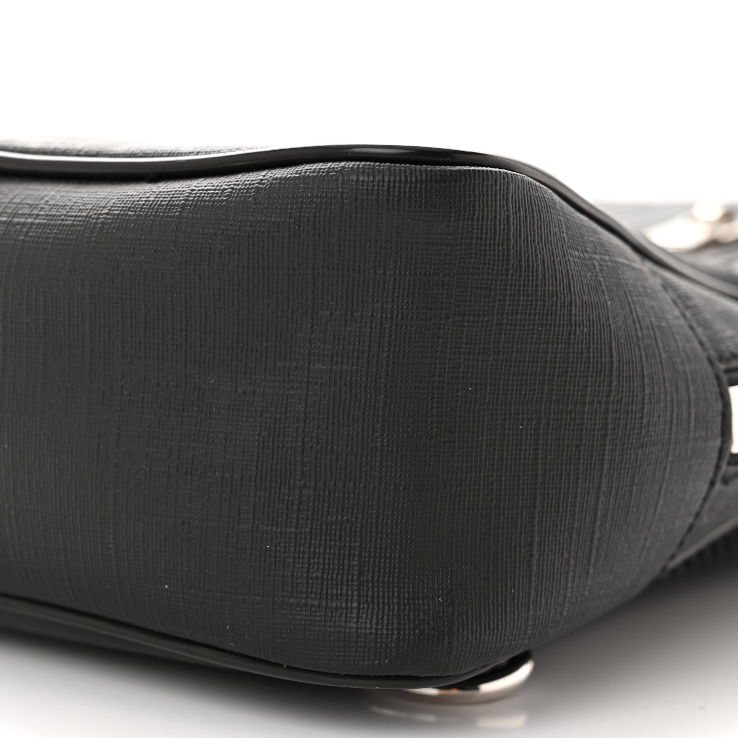 Gucci GG Supreme Monogram Web Belt Bag Black Grey 10 of 12
