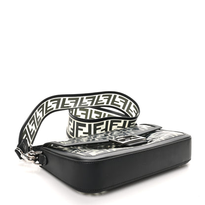 Fendi TPU FF Vitello Grace Baguette Black 4 of 9