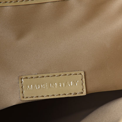 Burberry Patent Quilted Brook Hobo Beige 7 of 10