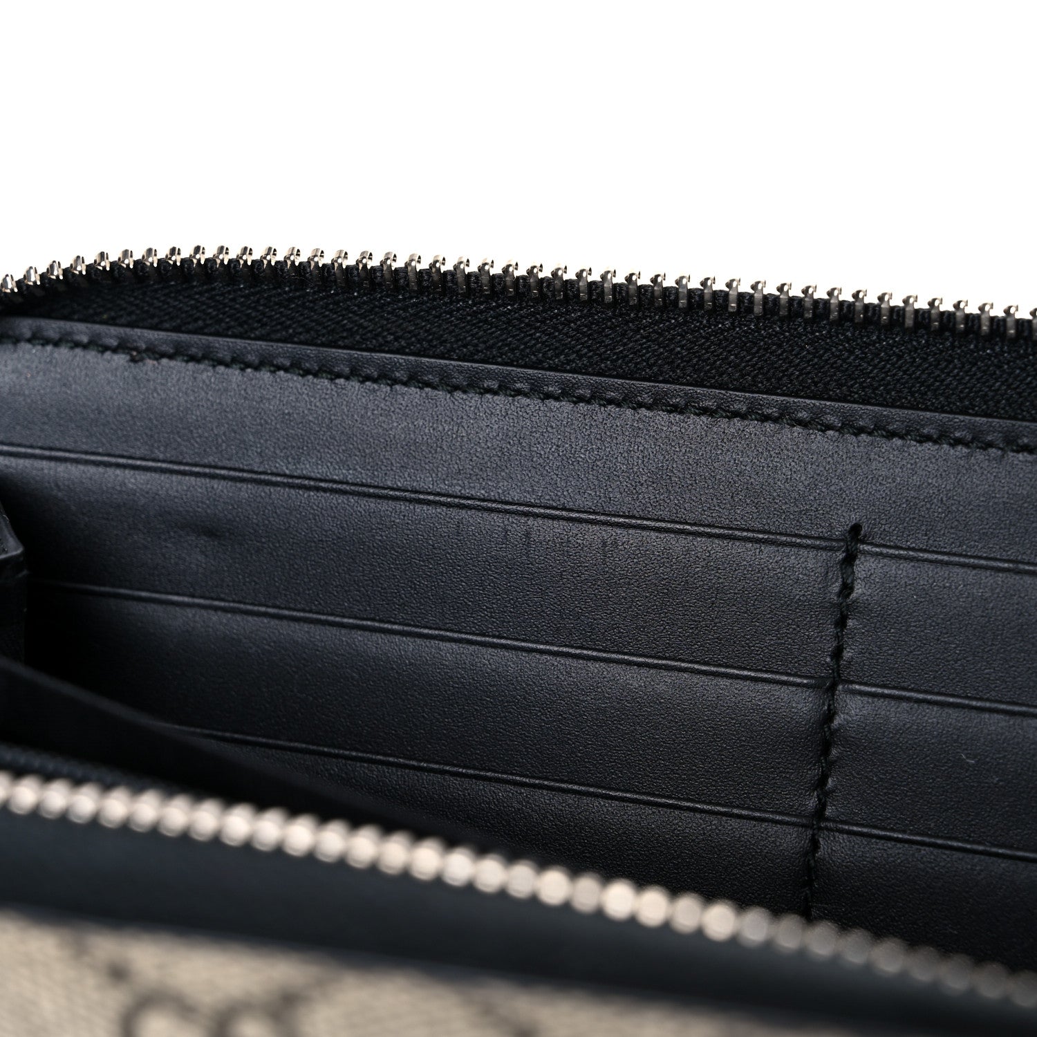 Gucci GG Supreme Monogram Tiger Zip Around Wallet 6 of 9