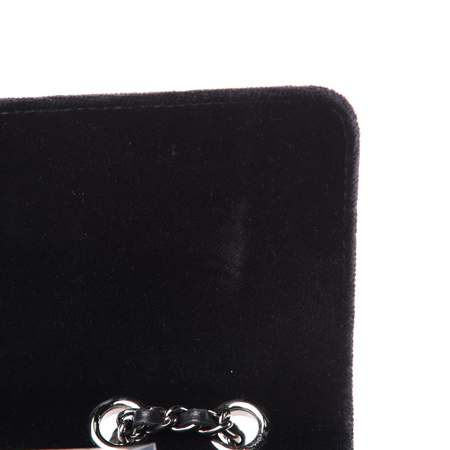 Chanel Velvet Small Mademoiselle Flap Black 12 of 13