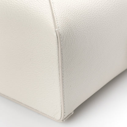 Loewe Soft Grained Calfskin Small Puzzle Edge Bag Soft White 8 of 8
