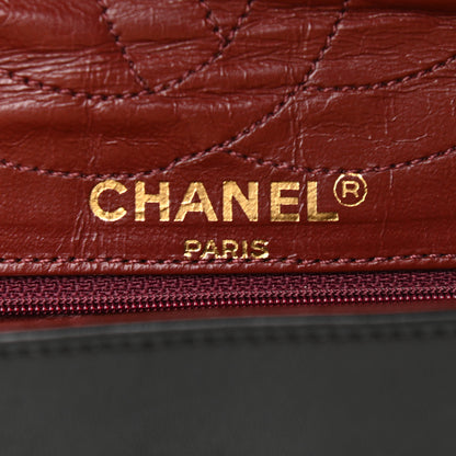 Chanel Lambskin Quilted Medium Double Flap Bag Black 6 of 12