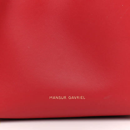 Mansur Gavriel Calfskin Mini Bucket Bag Flamma 6 of 11