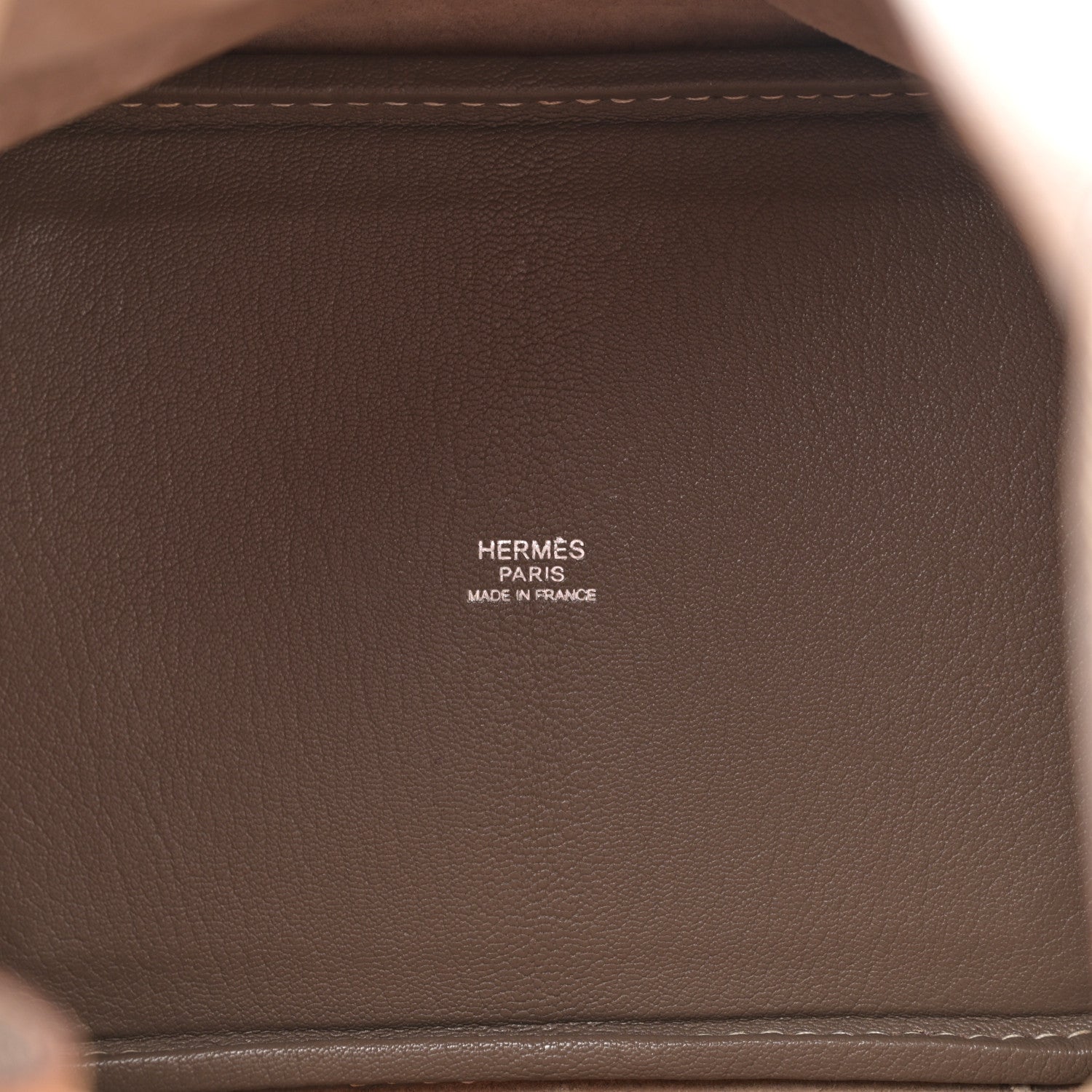 Hermes Chevre Eclat Picotin 18 PM Etoupe Rose Shocking 5 of 15