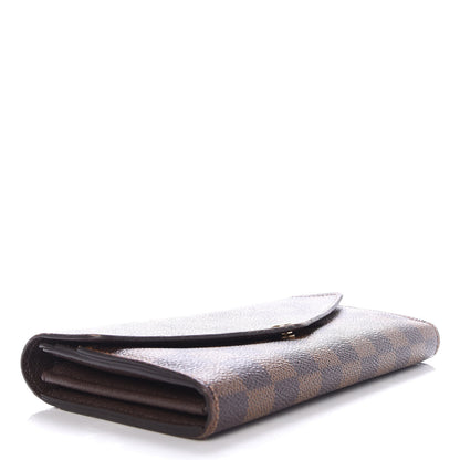 Louis Vuitton Damier Ebene Sarah Wallet NM 4 of 7
