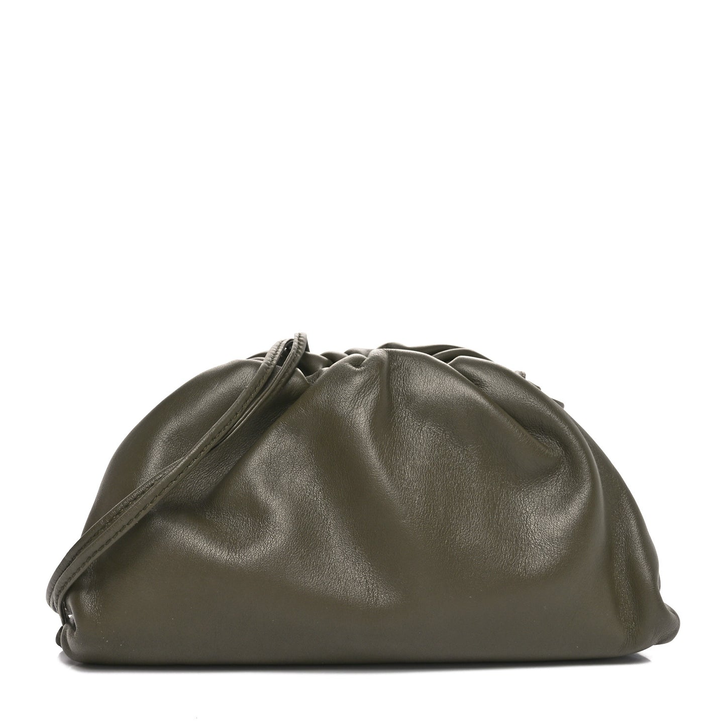 Butter Calfskin The Mini Pouch Kaki Fondente