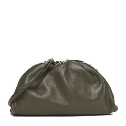 Bottega Veneta Butter Calfskin The Mini Pouch Kaki Fondente 1 of 11