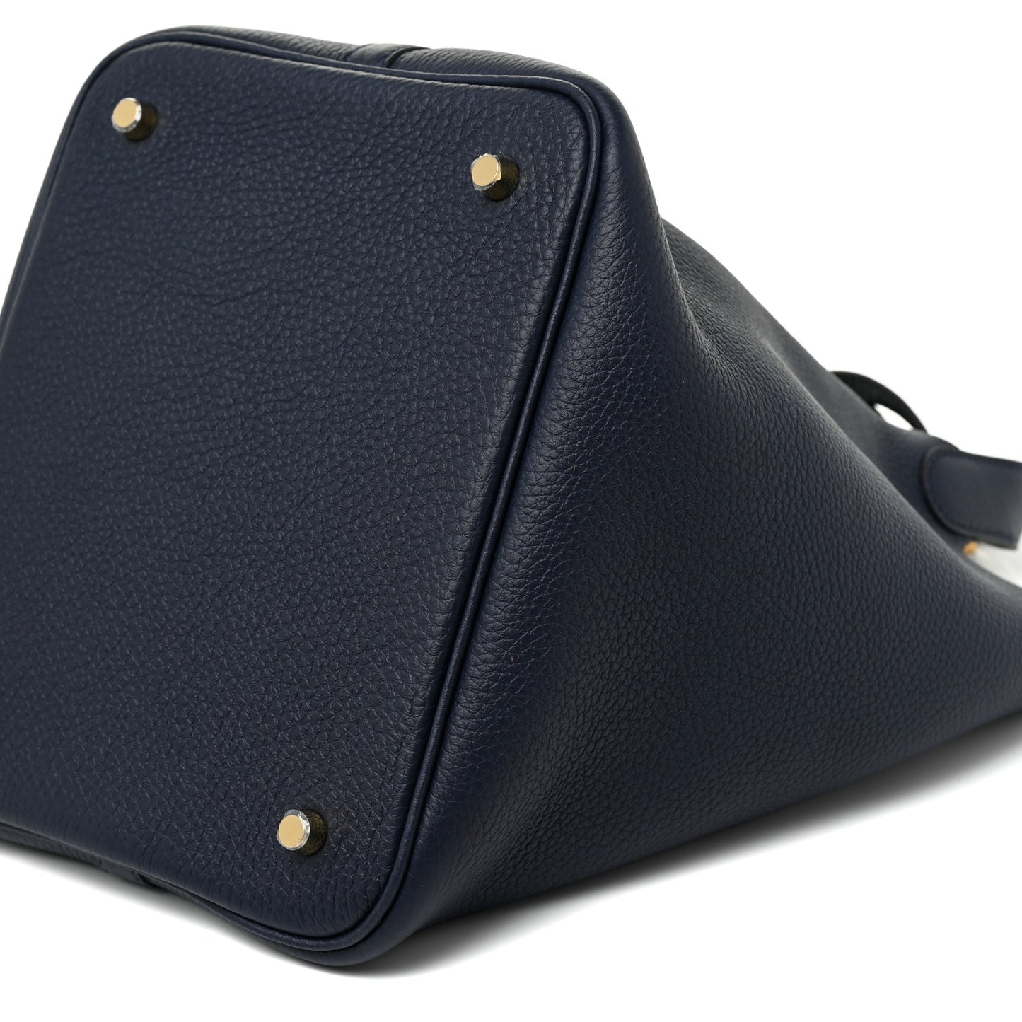 Taurillon Clemence Picotin Lock 22 MM Bleu Nuit