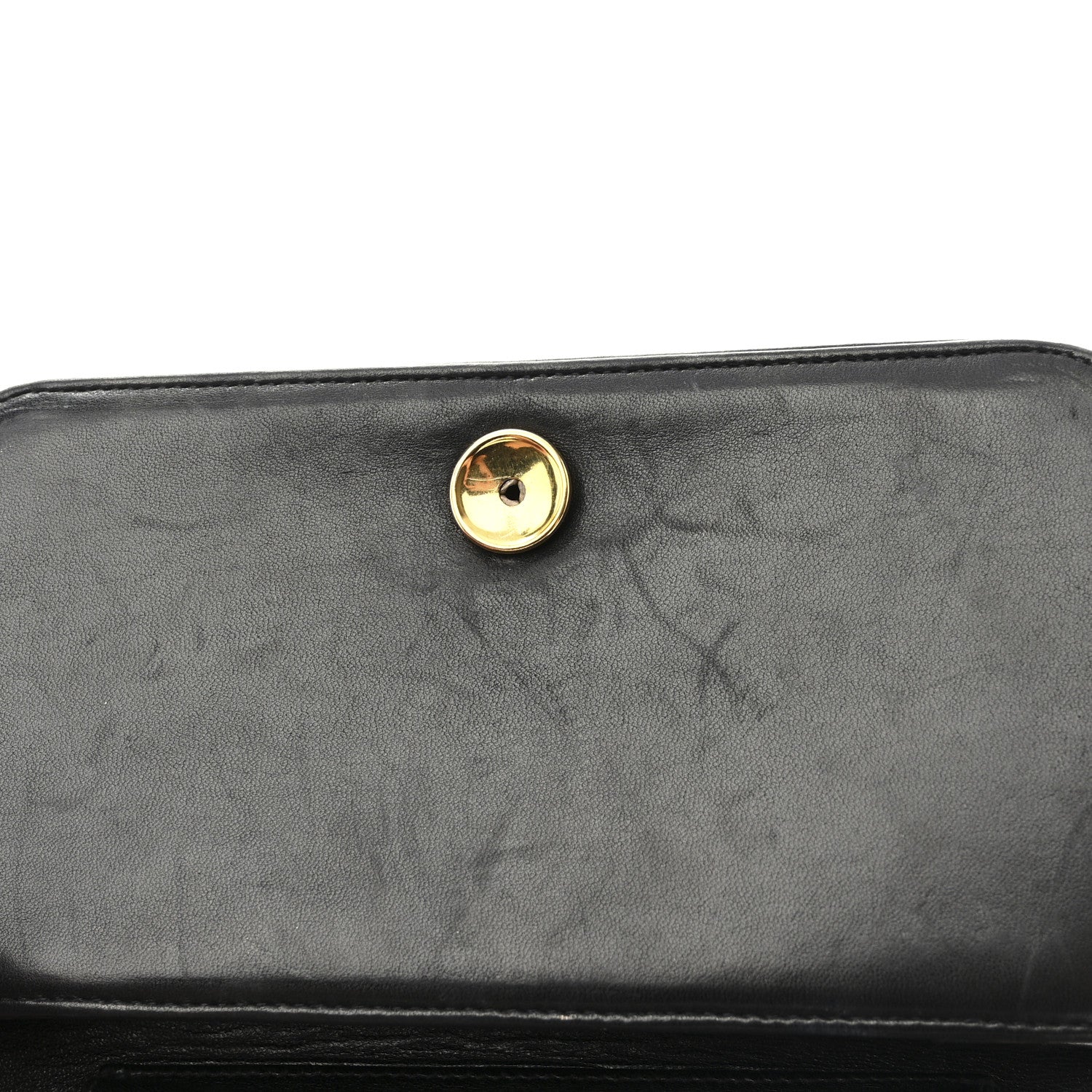 Chanel Lambskin Quilted Small Single Flap Bag Black 14 of 14