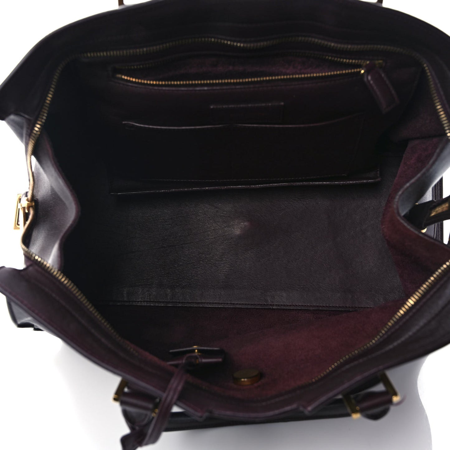 Calfskin Medium Classic Y Cabas Bordeaux