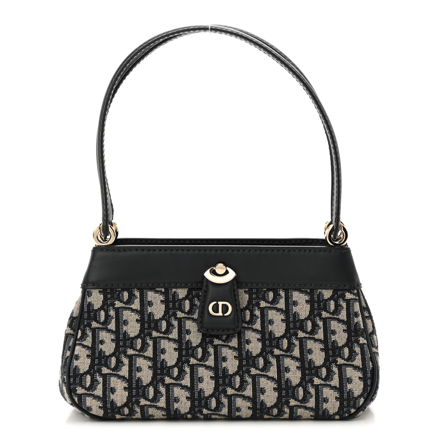 Christian Dior Oblique Key Bag Blue 1 of 9