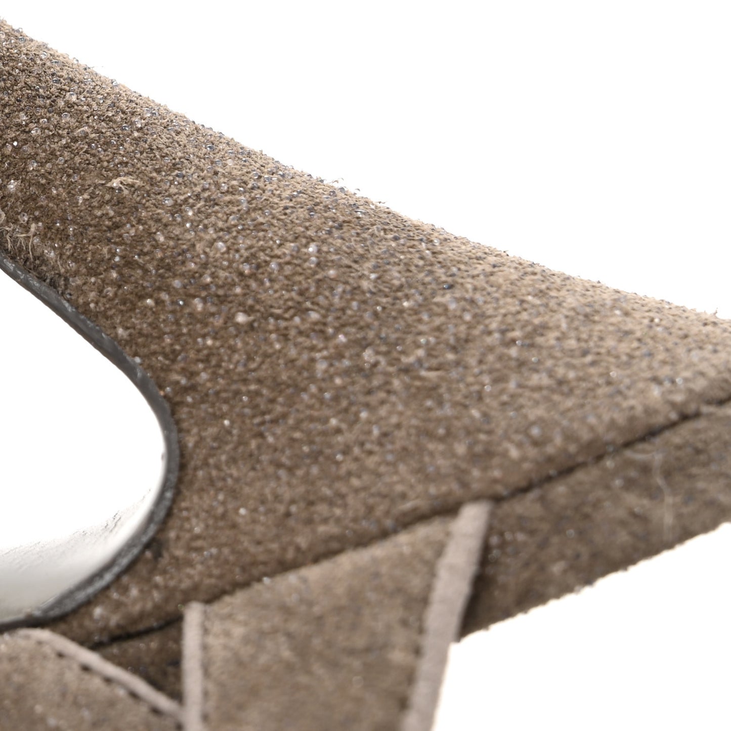 Suede Quartz Tribute 105 Platform Sandals 35.5 Mouse